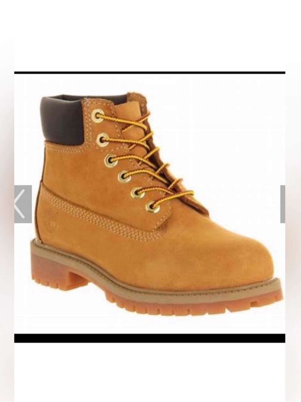 Youth size 5.5 ladies size 7 - 7.5 Timberland 6” Classic Work Boots in Wheat